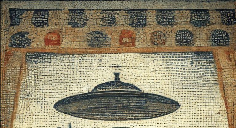 um-mosaico-antigo-com-imagem-de-ovni-foi-mesmo-encontrado-na-itlia?